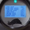 Razorback Belt Temp Gage Configuration menu