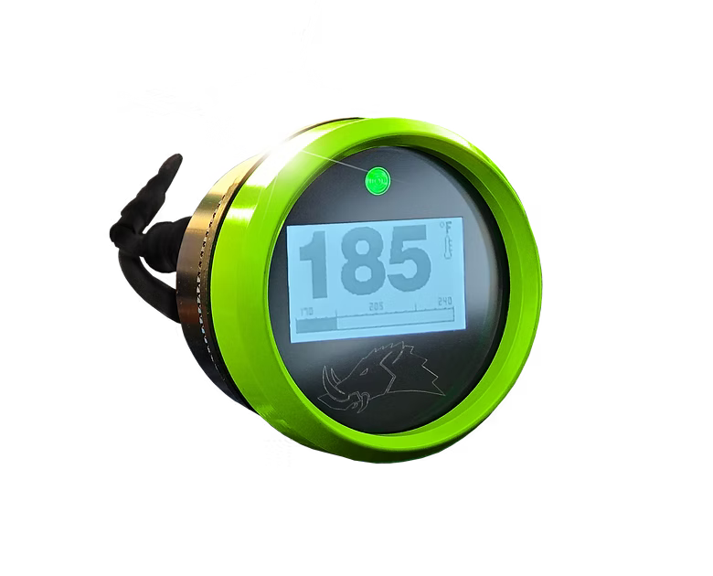 Razorback Technology Belt Temp Gage with Standard Mounts (Speed, RZR, X3,Autometer)