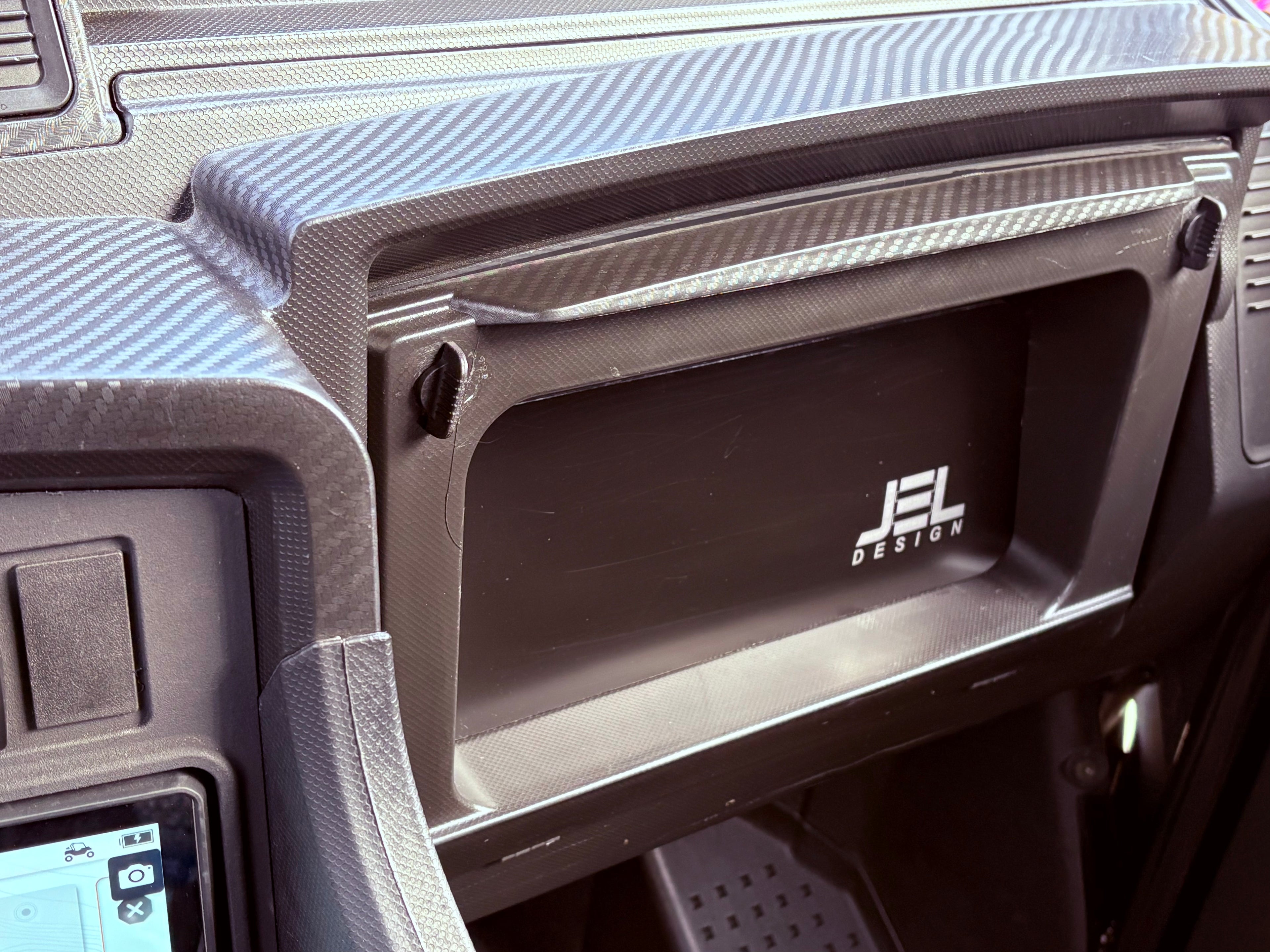 Composite Aluminum Glove Box Door Insert for Speed UTV