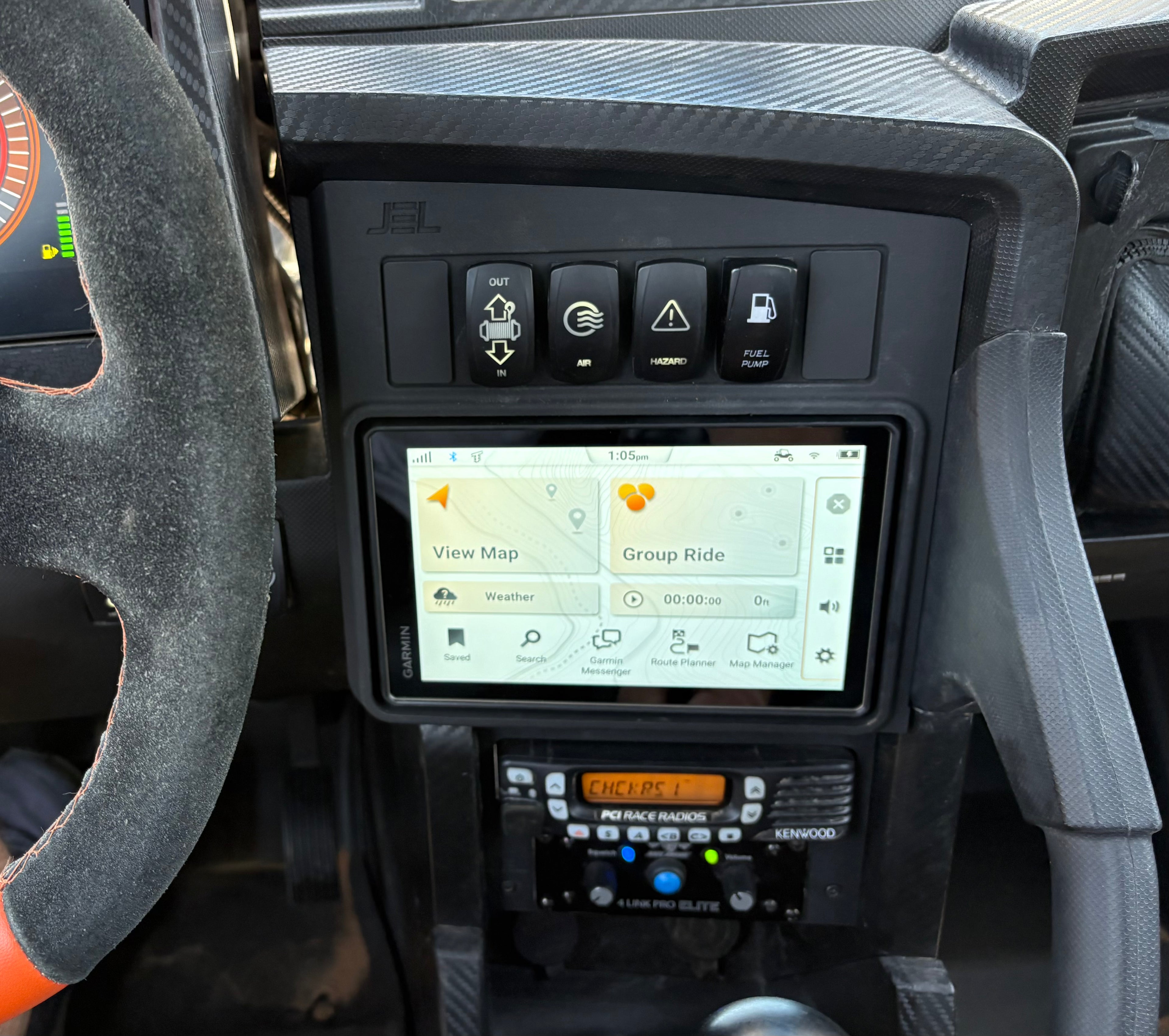 Garmin Tread 2 & Radio +Intercom Mount Bundle