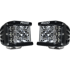 D-SS Series PRO Flood LED Surface Mount - Pair - Black